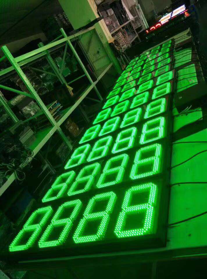 12 inches Large size seven segment led numeric displays