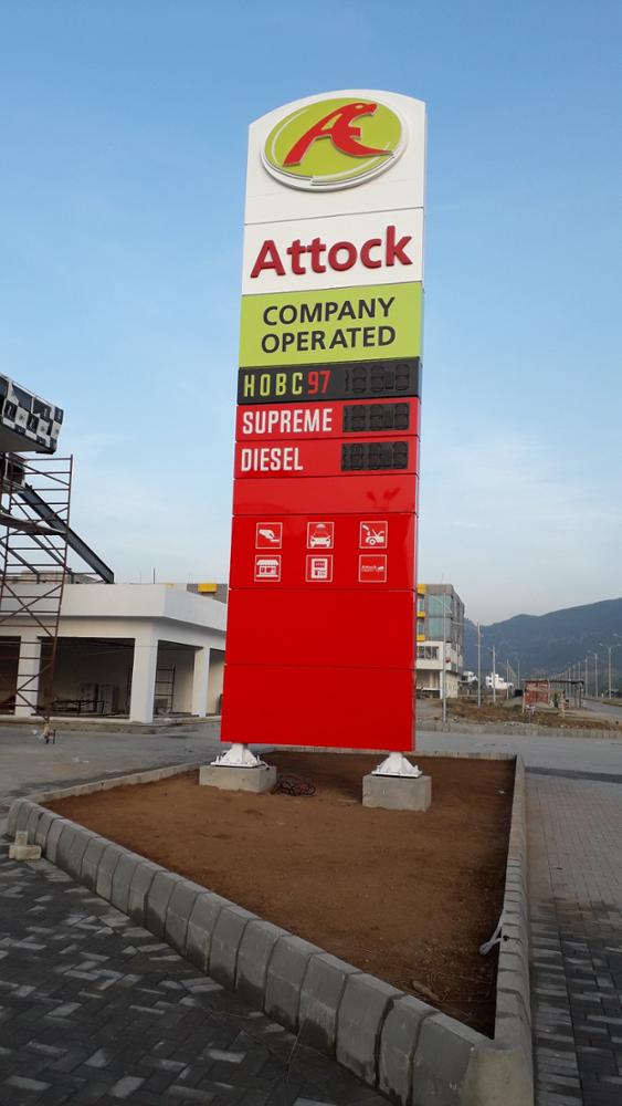 LED Gas Price Changer Manufacturer Advision LED Signs